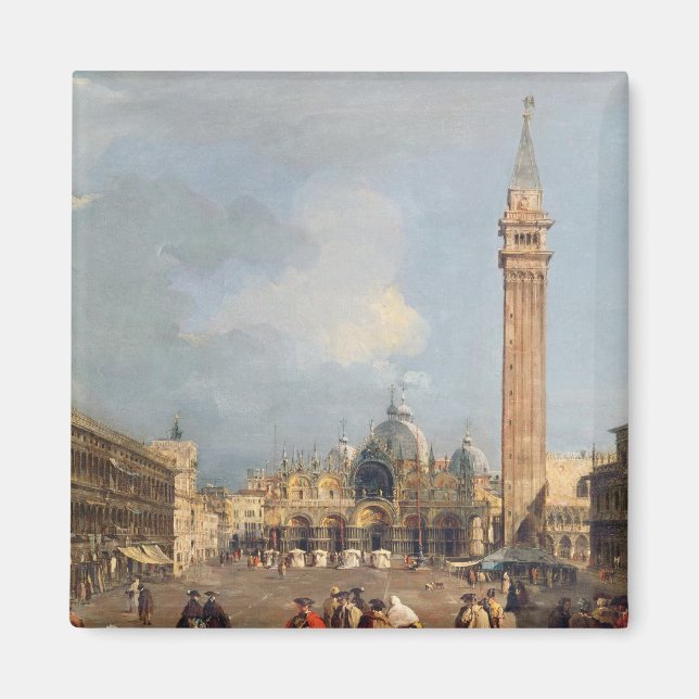 Piazza San Marco, Venice, c.1760 Magnet (Front)