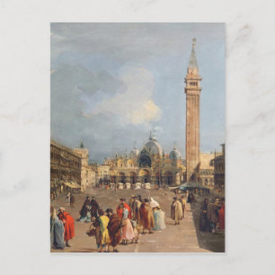 Piazza San Marco, Venice, c.1760 Postcard