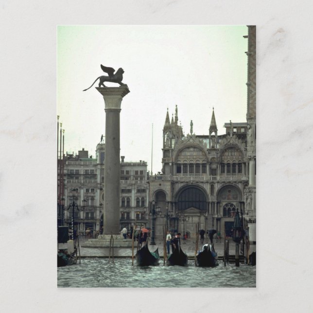 Piazza San Marco, Venice, Italy Postcard (Front)