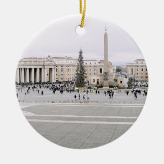 Piazza San Pietro Ceramic Tree Decoration