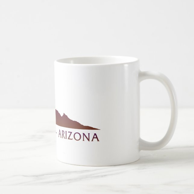 Picacho Peak - Arizona Coffee Mug (Right)