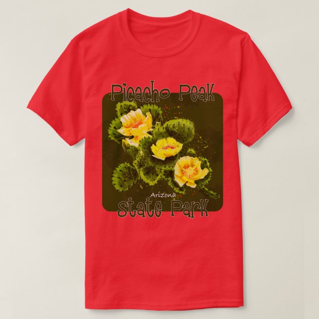 Picacho Peak State Park Arizona T-Shirt (Design Front)
