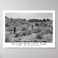 Picacho Peak State Park Keepsake Arizona