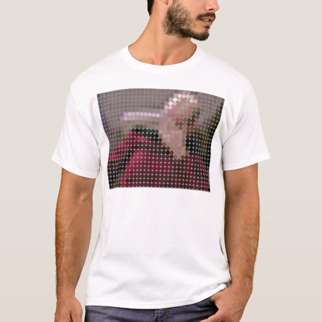 Picard Facepalm Meme pixeldot T-Shirt (Front)