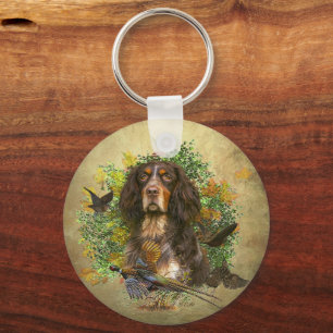 Picardy Spaniel , Hunting season     Key Ring