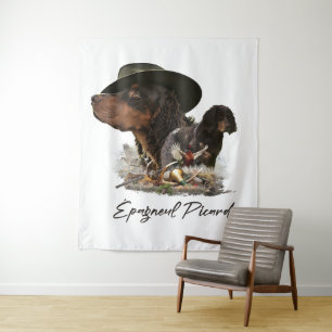 Picardy Spaniel , Hunting Season Tapestry