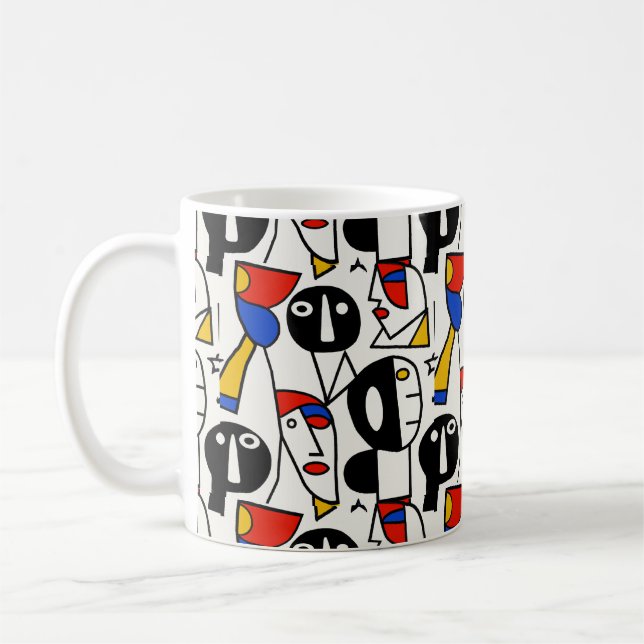 Picasso Faces Coffee Mug (Left)