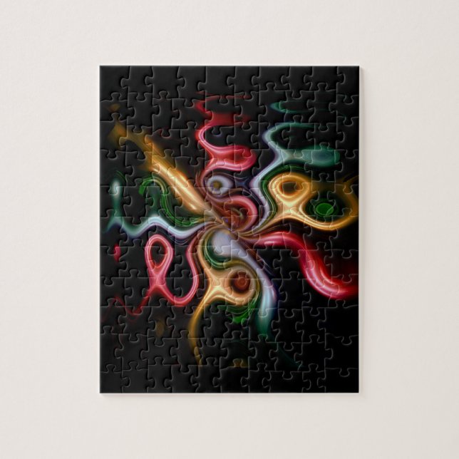 Picasso Rose Jigsaw Puzzle (Vertical)