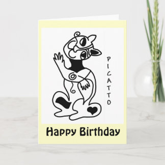 PICATTO birthday Card