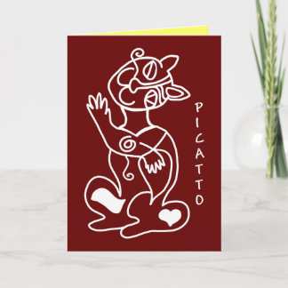 PICATTO says hello Card