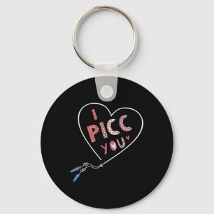 Picc Heart Valentine Vascular Access Team Picc Iv Key Ring