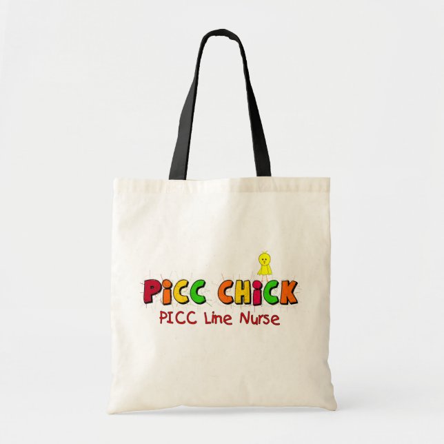 PICC LINE Nurse  Gifts Tote Bag (Front)
