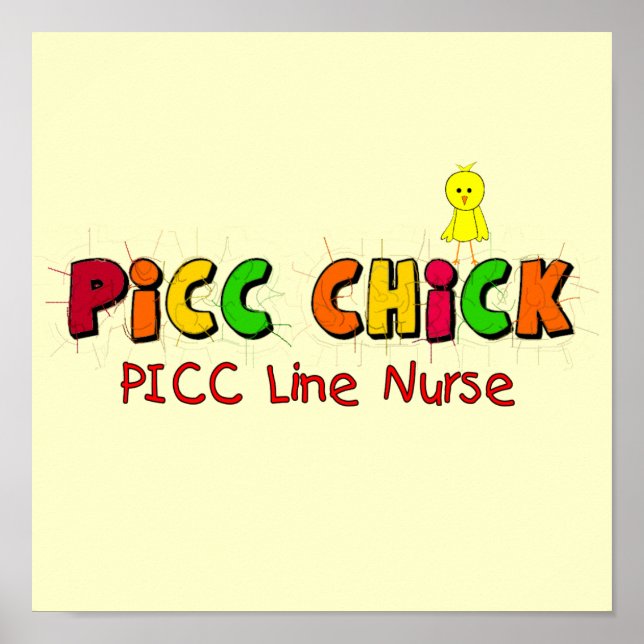 PICC LINE Nurse POSTER (Front)