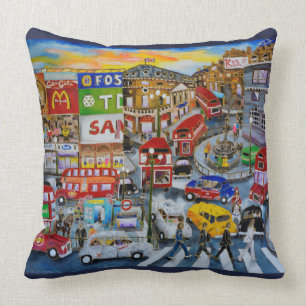 Piccadilly Circus Cushion