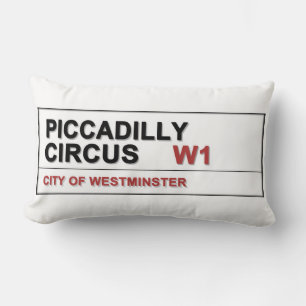 Piccadilly Circus LONDON Lumbar Cushion