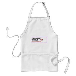 Piccadilly Circus London Standard Apron