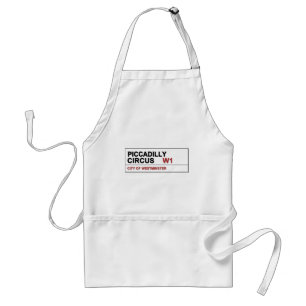 Piccadilly Circus London Standard Apron