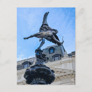 Piccadilly Circus,  London UK Postcard