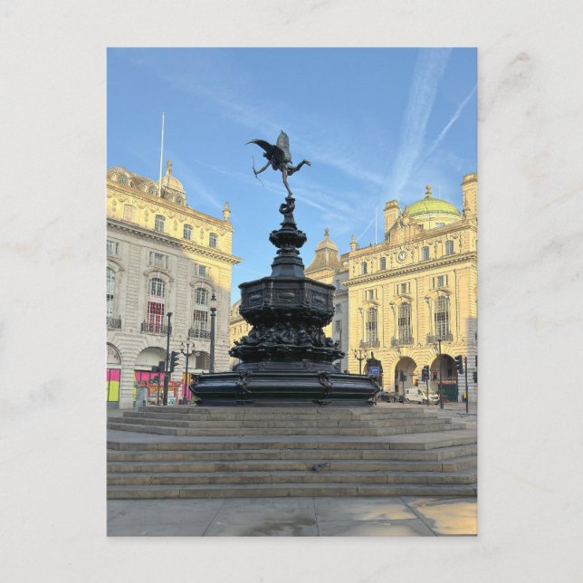 Piccadilly Circus,  London UK Postcard (Front)