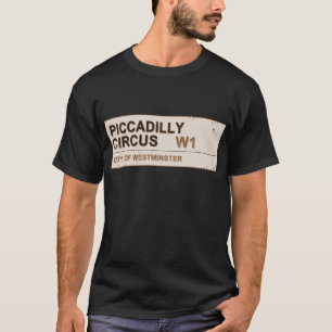 Piccadilly Circus London - Vintage T-Shirt