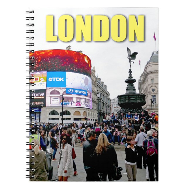 Piccadilly Circus - Pro photo Notebook (Front)