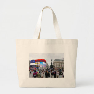 Piccadilly Circus - Professional photo Large Tote Bag