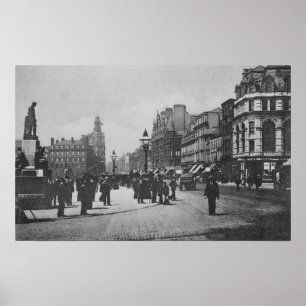 Piccadilly, Manchester, c.1910 Poster
