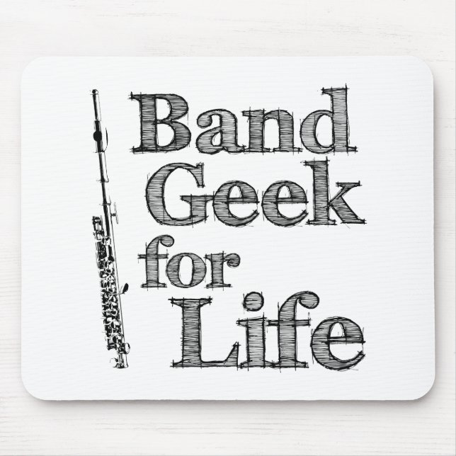 Piccolo Band Geek Mouse Pad (Front)