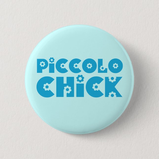 Piccolo Chick 6 Cm Round Badge (Front)