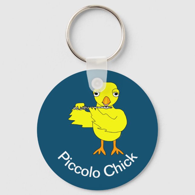 Piccolo Chick Key Ring (Front)
