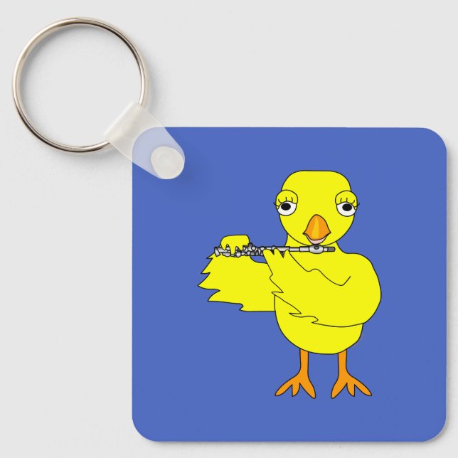 Piccolo Chick Key Ring (Front)