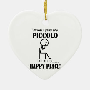 Piccolo Happy Place Ceramic Tree Decoration