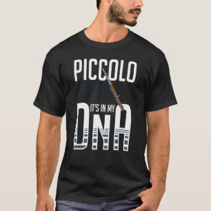 Piccolo Instrument Music Flute Player Beginner Les T-Shirt