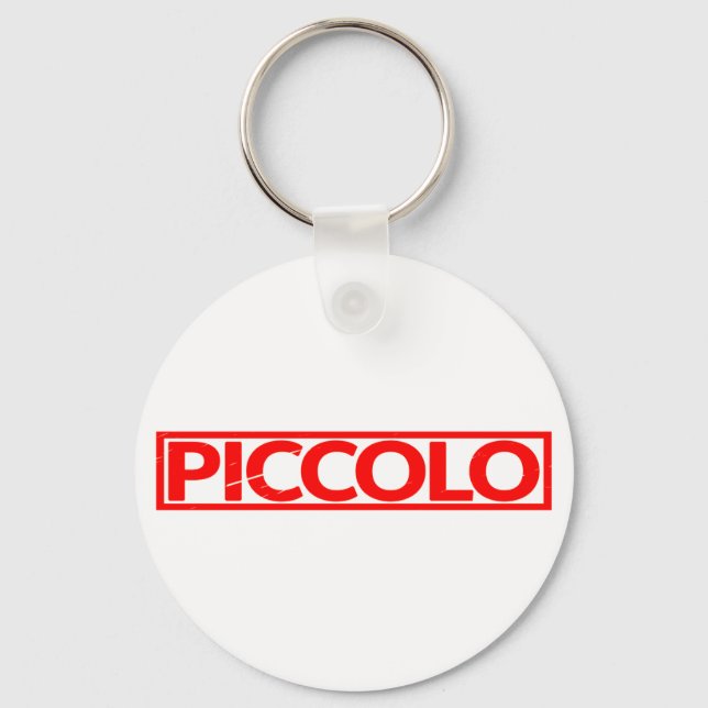 Piccolo Stamp Key Ring (Front)