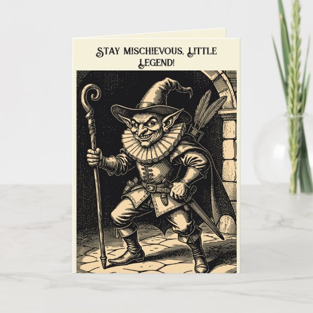 Piccolus the Decay-Loving Rogue Card (Front)