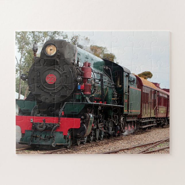 Pichi Richi steam Train engine Jigsaw Puzzle (Horizontal)