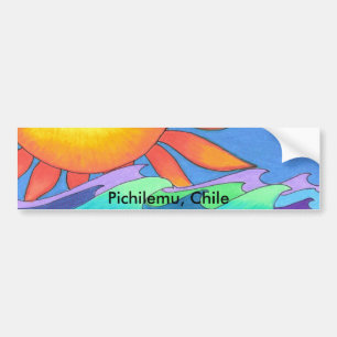 Pichilemu, Chile Bumper Sticker