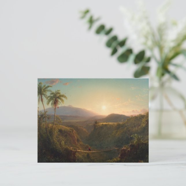Pichincha Frederic Edwin Church Postcard (Standing Front)