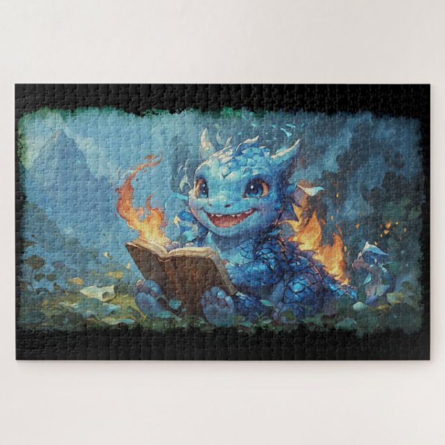 Pichu Sits for a Spell  Jigsaw Puzzle (Horizontal)