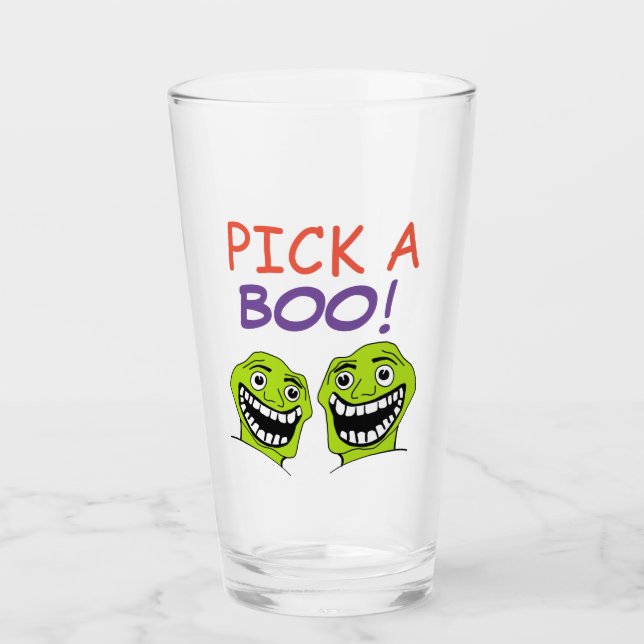 pick a boo! glass (Front)