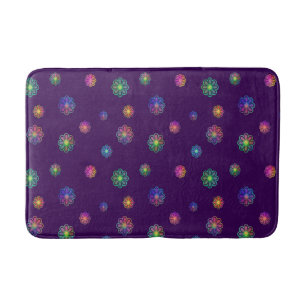 Pick a Posy Custom Background Bath Mat