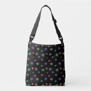 Pick a Posy Custom Background  Crossbody Bag