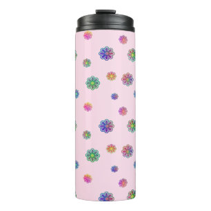 Pick a Posy Custom Background Thermal Tumbler