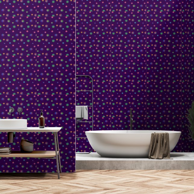 Pick a Posy Custom Background  Wallpaper (Bathroom)