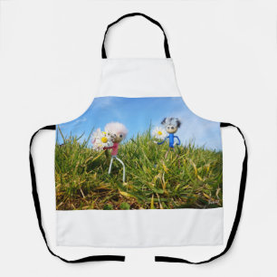 Pick-and-eat fubbies. apron