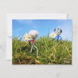 Pick-and-eat fubbies. postcard