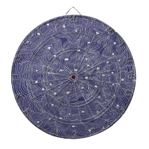 Pick any Colour Abstract Inspired Art Dartboard