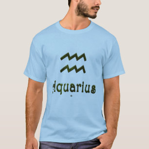 Pick Colour Aquarius Zodiac Astrological Sign T-Shirt