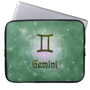 Pick Colour Gemini Zodiac Astrological Sign Laptop Sleeve