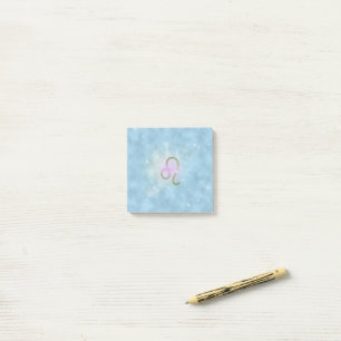 Pick Colour Leo Zodiac Astrological Sign Post-it Notes